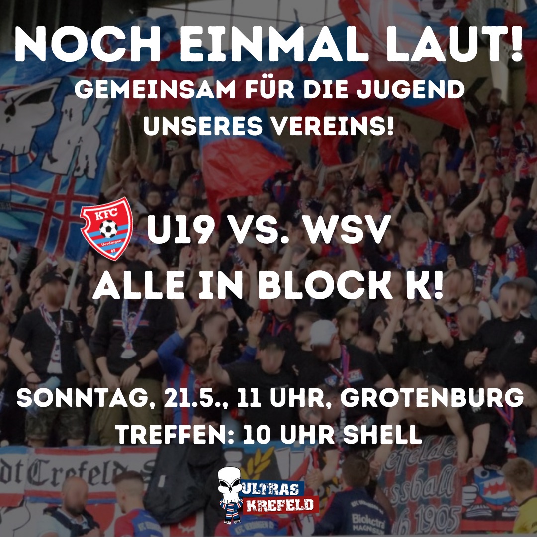 Sonntag Kfc Uerdingen U19 Wuppertaler Sv U19 Ultras Krefeld 